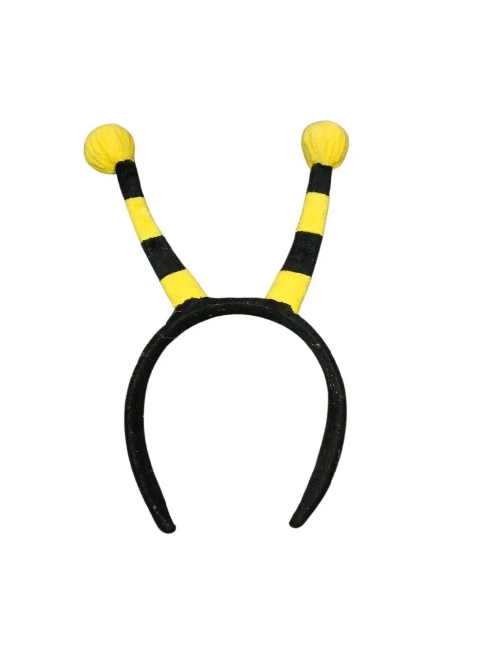 Yellow and Black Bee Antenna Headband Kids Costume Accessory